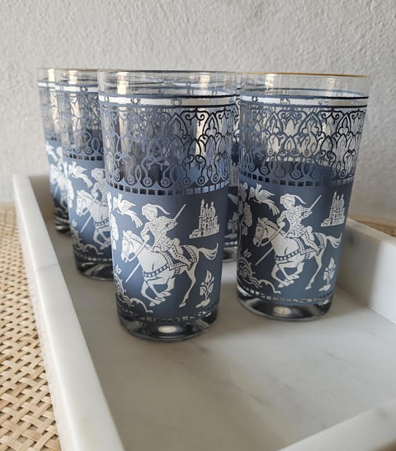 Vintage Cocktail Glasses set/6