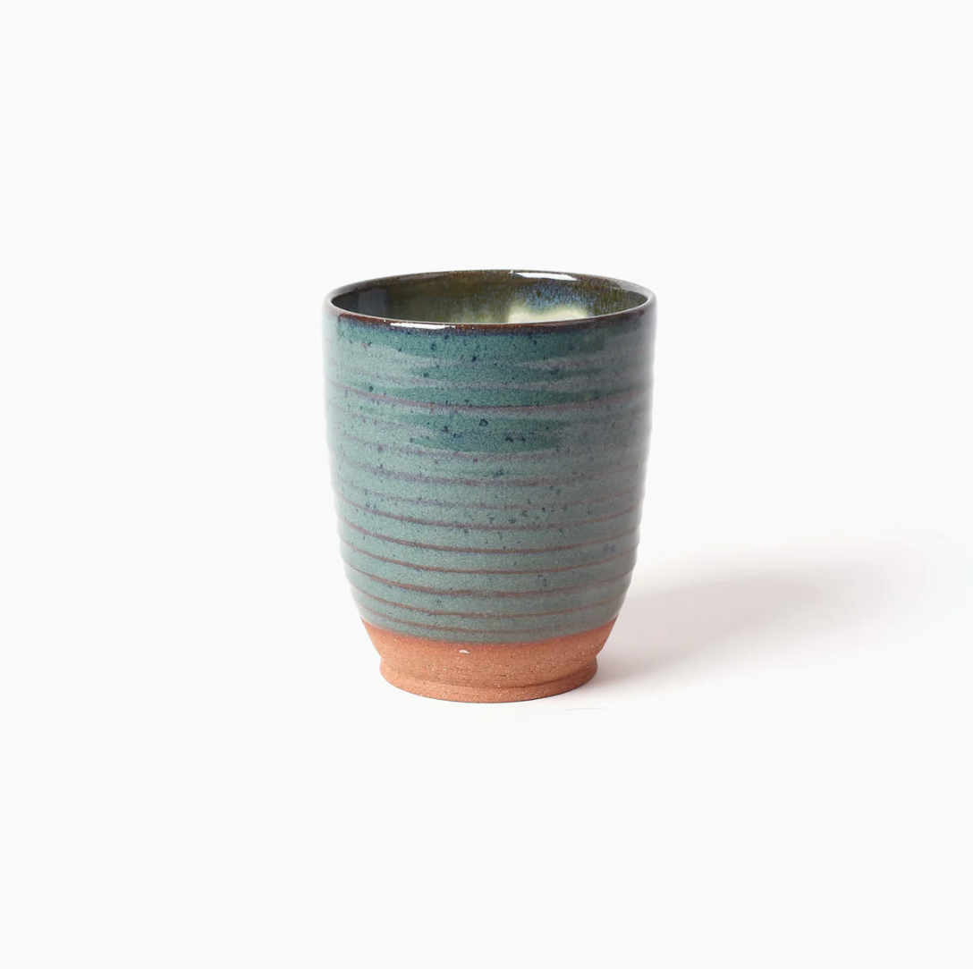 Turquoise Ceramic Tumbler