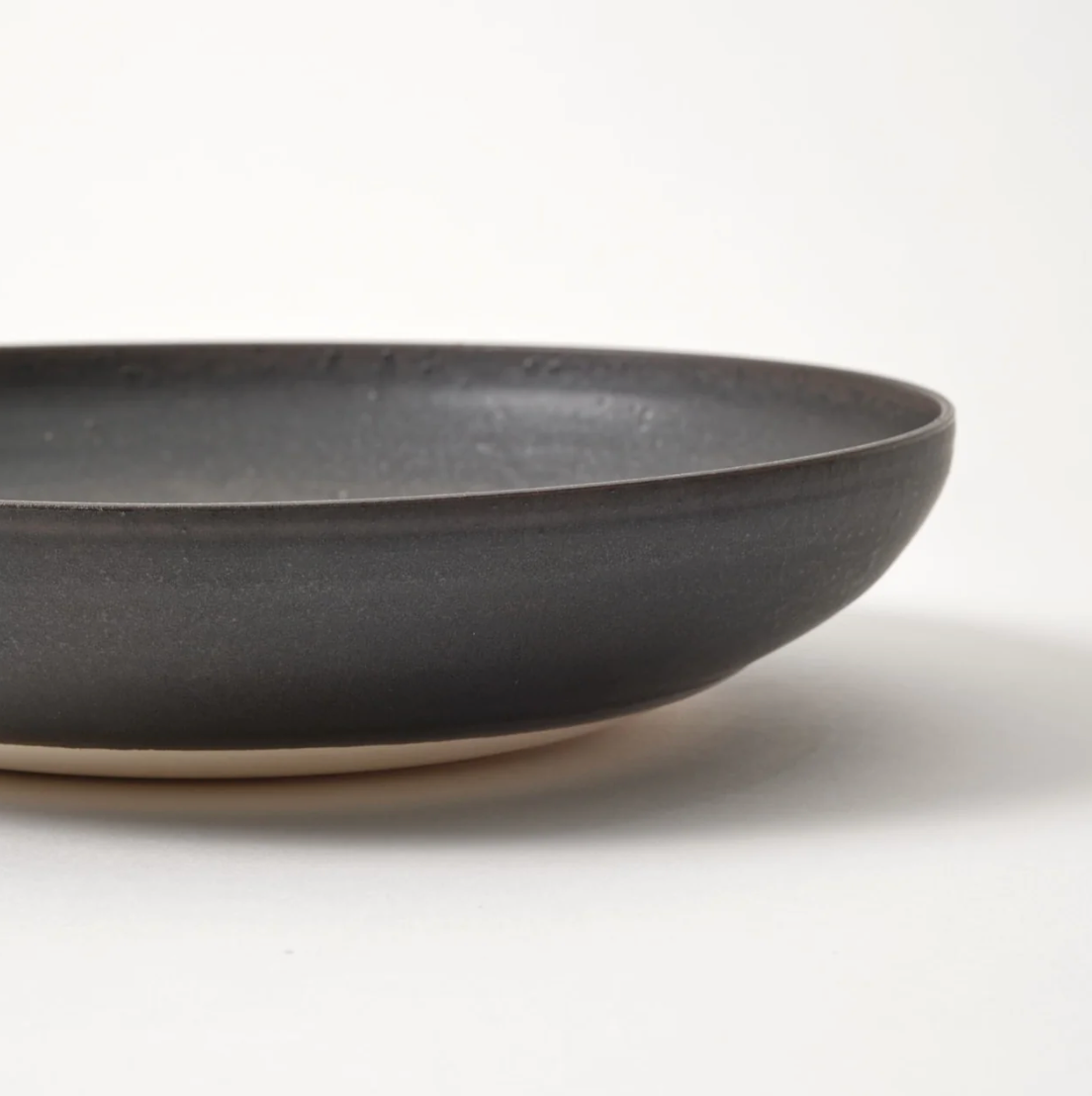 Pasta Plate Black