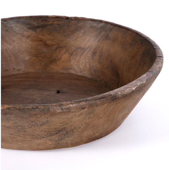 Found Wooden Bowl