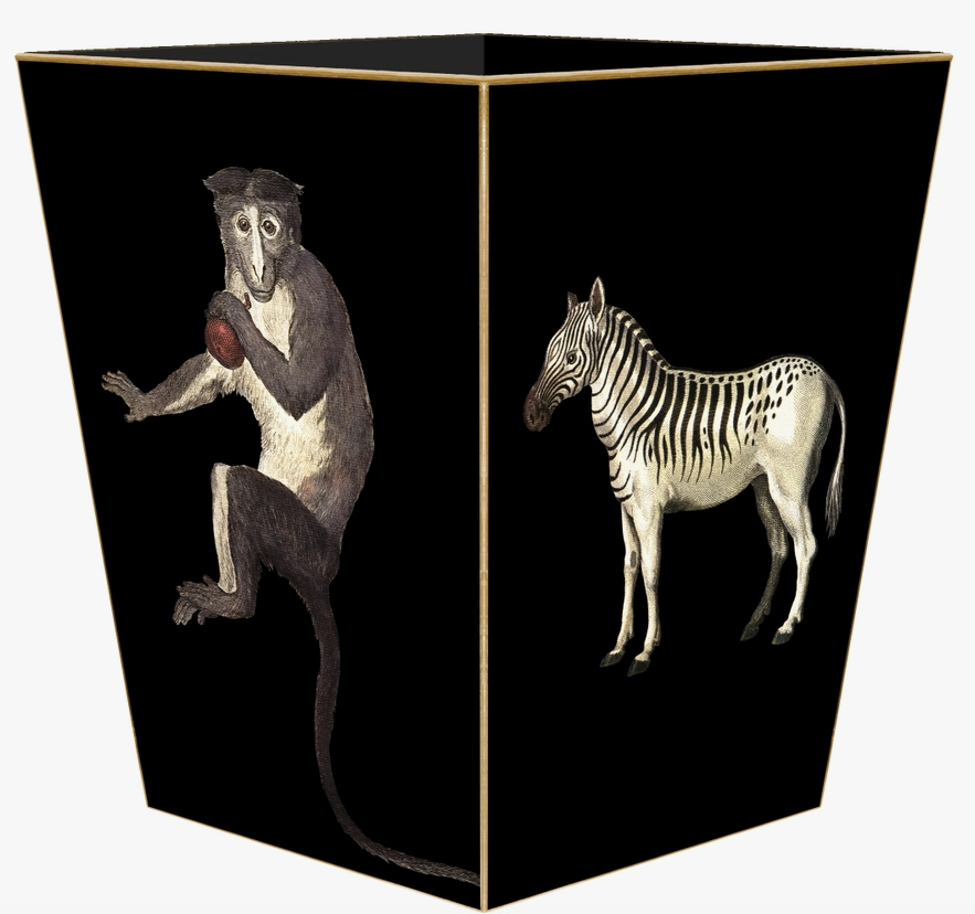 Safari Wastebasket