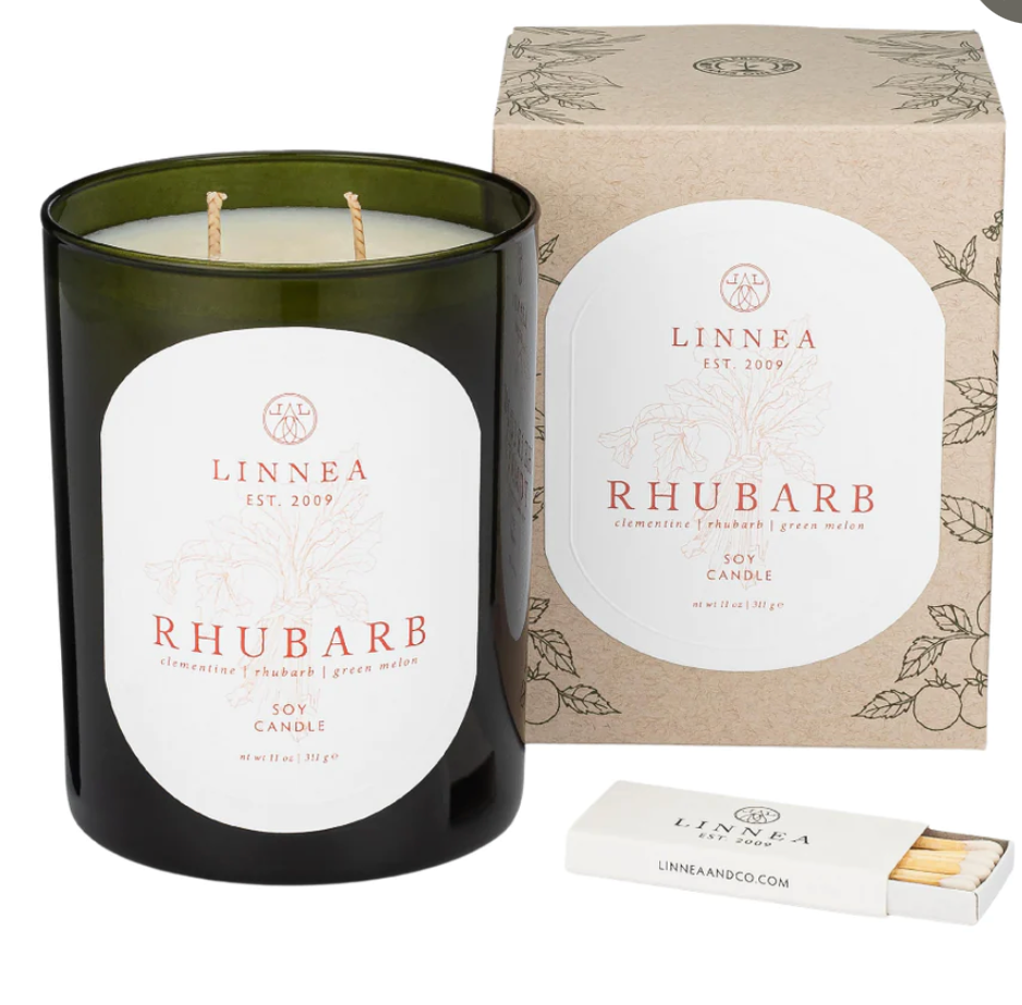Linnea Rhubarb Candle