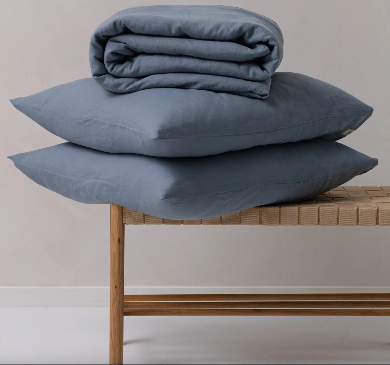 Linen Bedding Grey