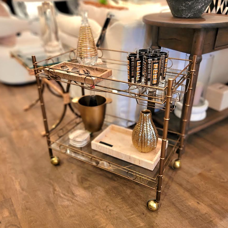 Vintage Bar Cart