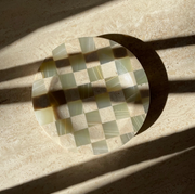 Checkered Onyx Tray