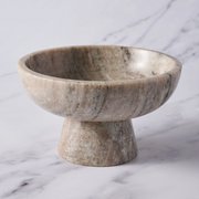 Marble Pedestal Bowl