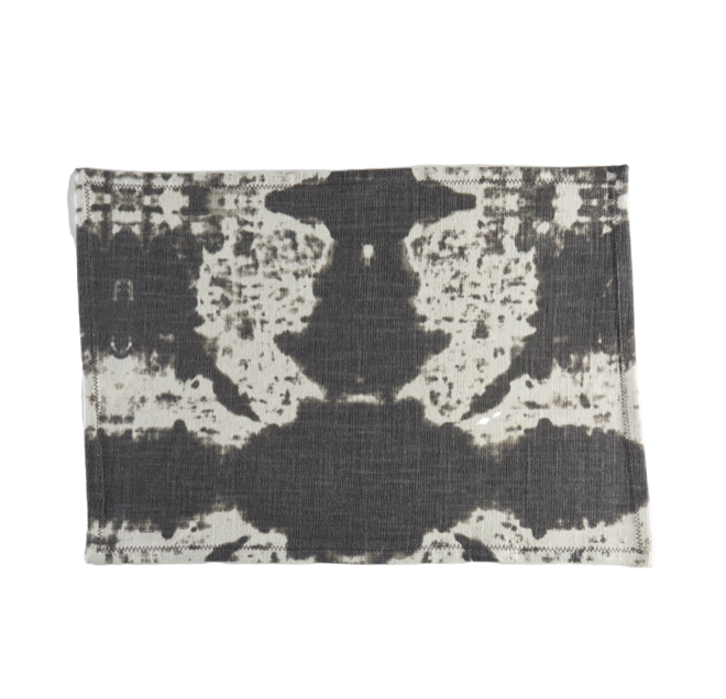 Black Placemat Watercolors
