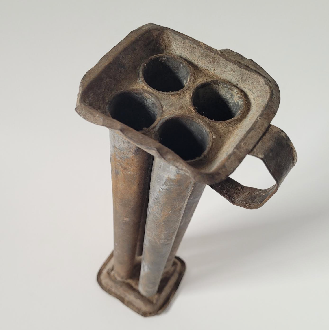 Antique Tin Candle Mold
