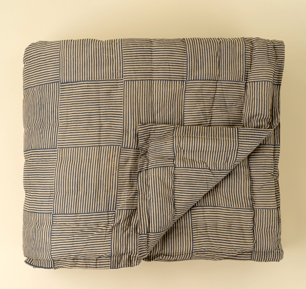 Terrace Block Print Quilt