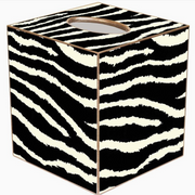Zebra Tissue Black