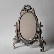 Silver Table Top Mirror