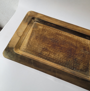 Brass Hammered Tray