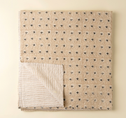 Clover Block Printed Throw
