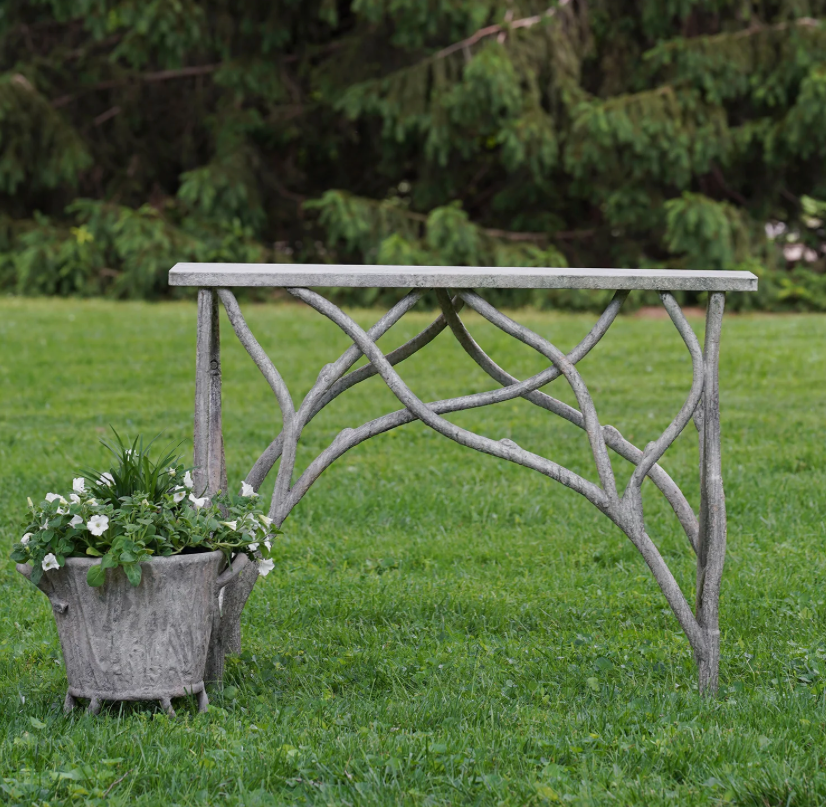 Faux Bois Console