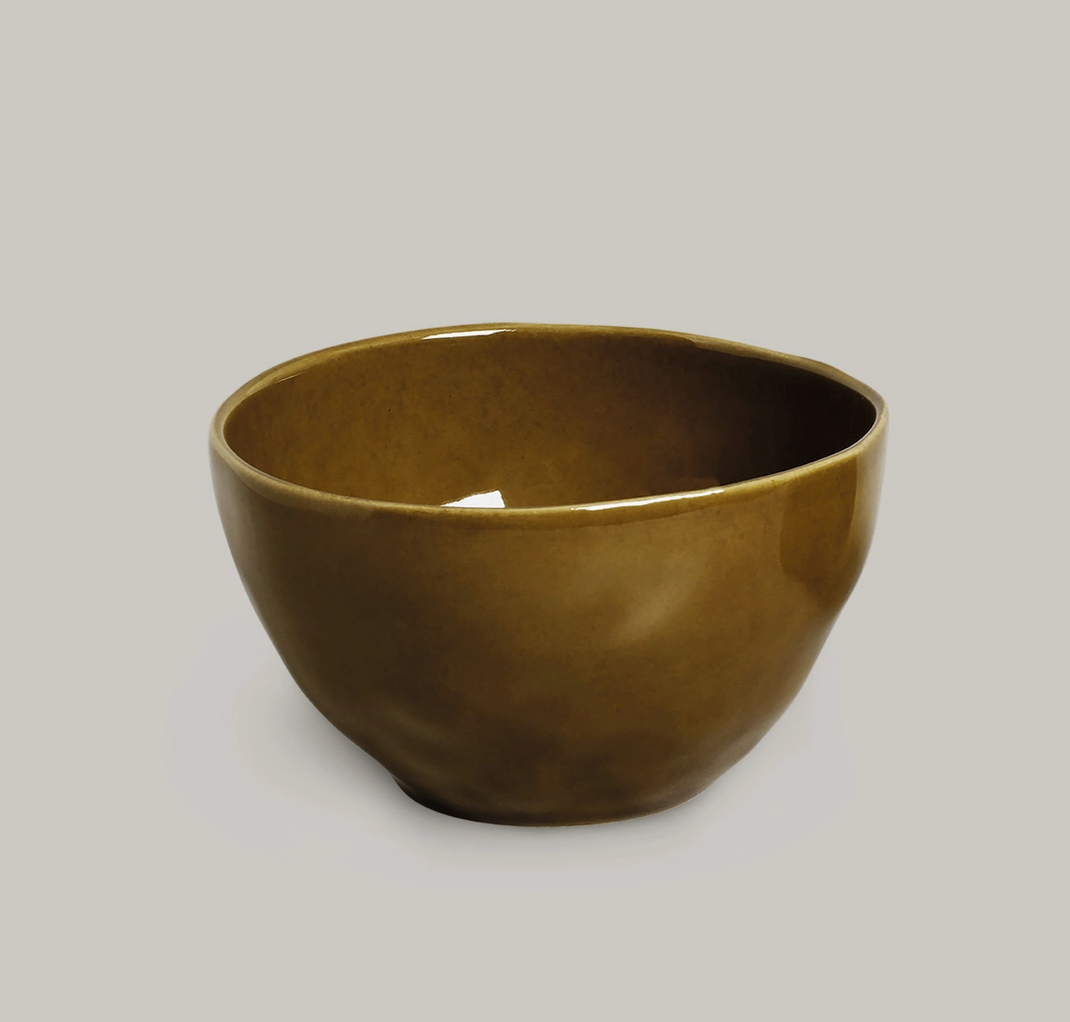 Amber Soup Bowl