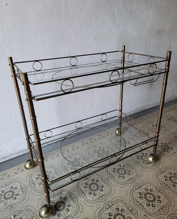 Vintage Bar Cart