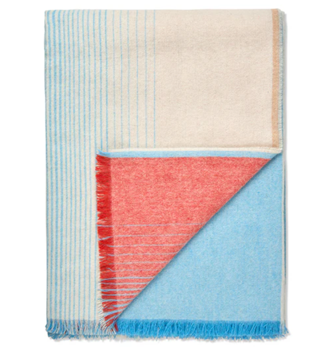 Carte Postale Woven Throw