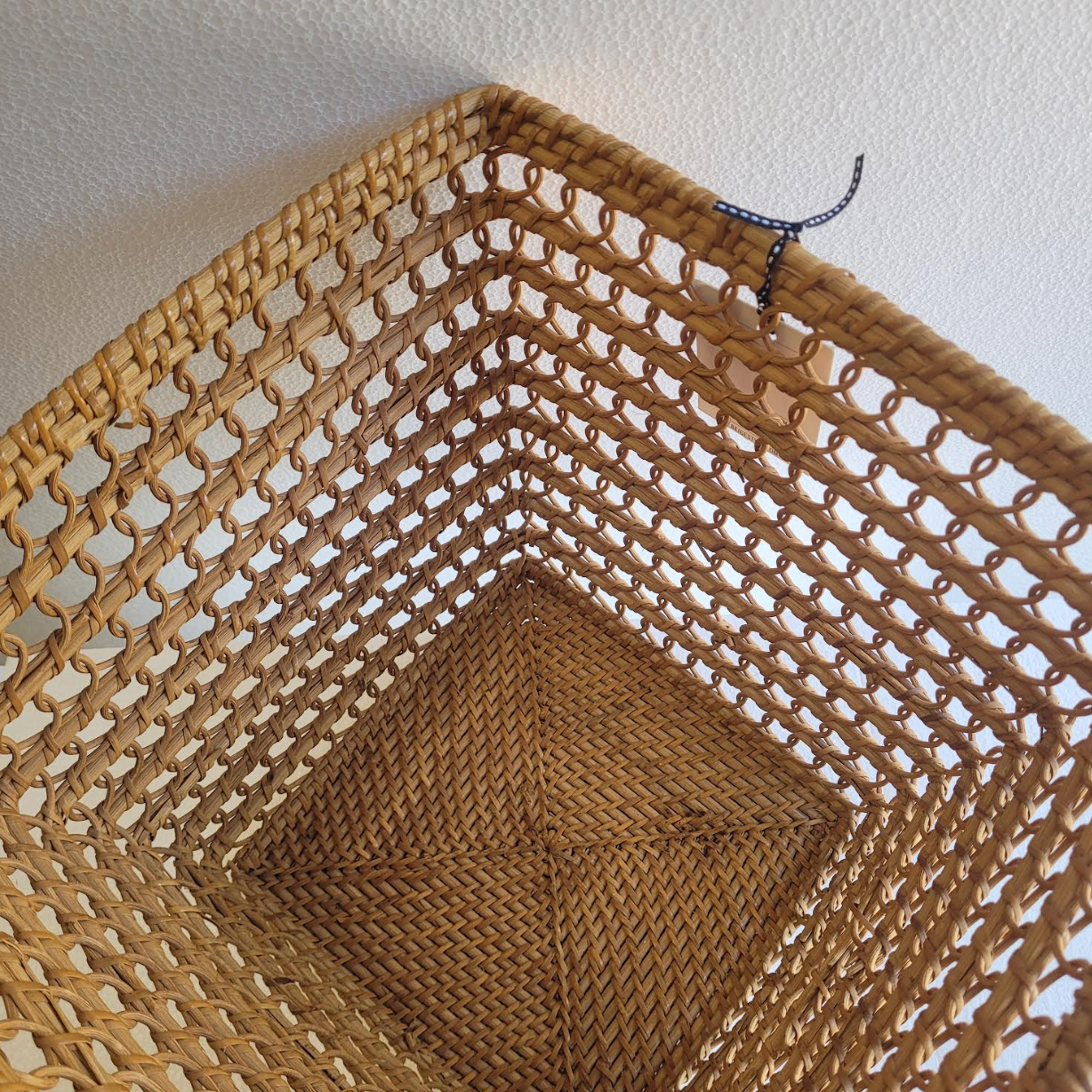 Vintage Rattan Waste