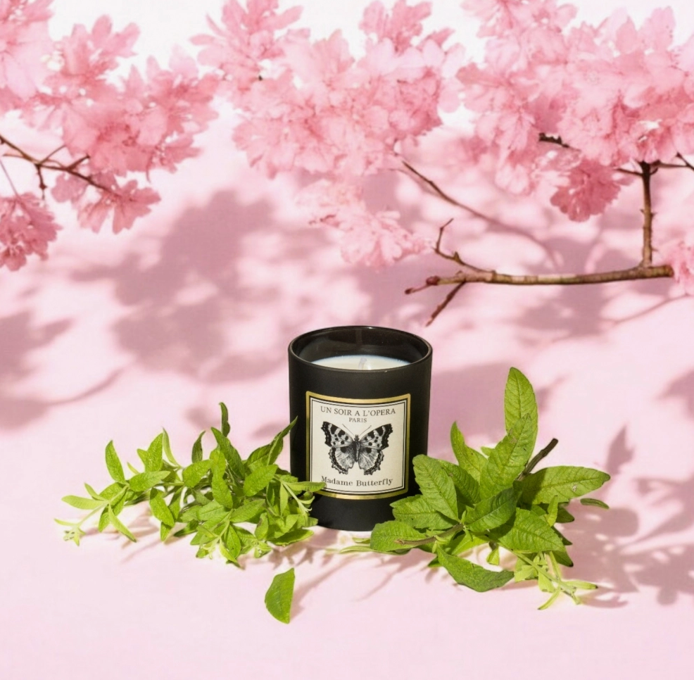 Mme Butterfly Candle