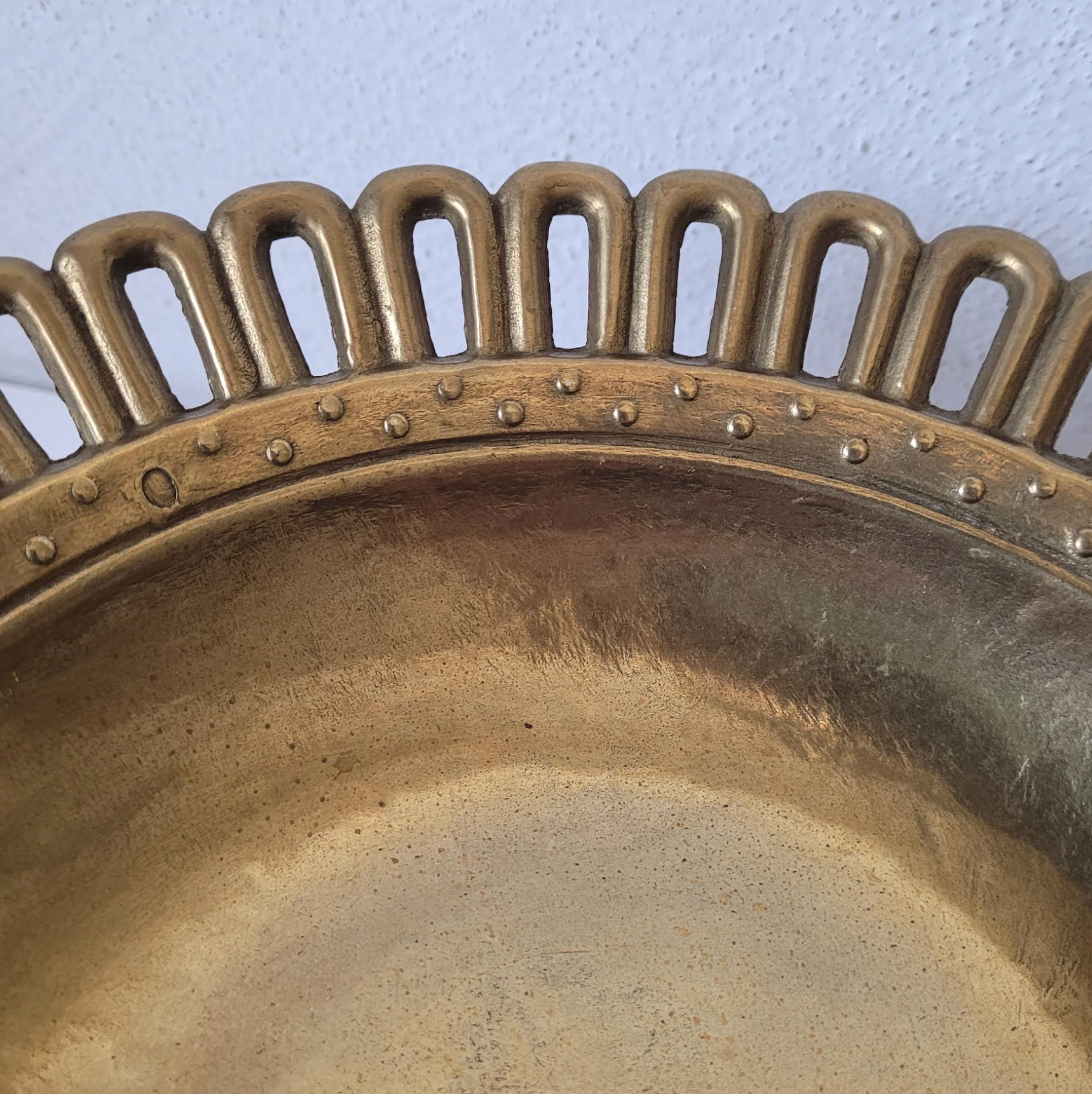 Brass Footed Bowl