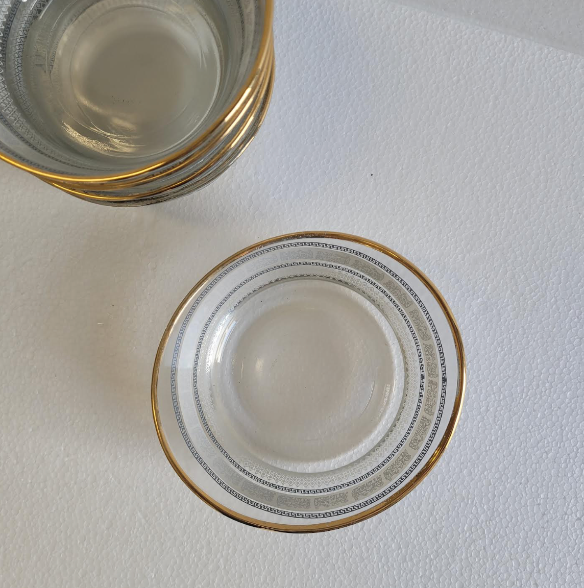 Greek Pattern Bowls