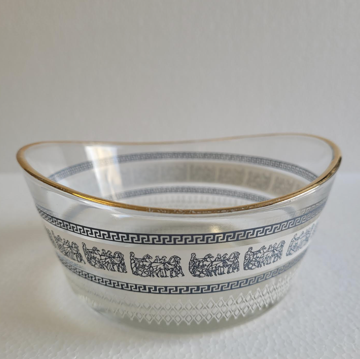 Greek Pattern Bowls
