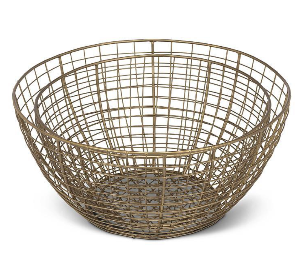 Metal Basket Set