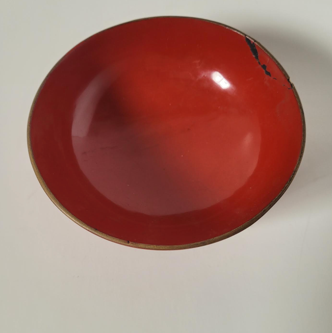 Red Lacquered Bowl