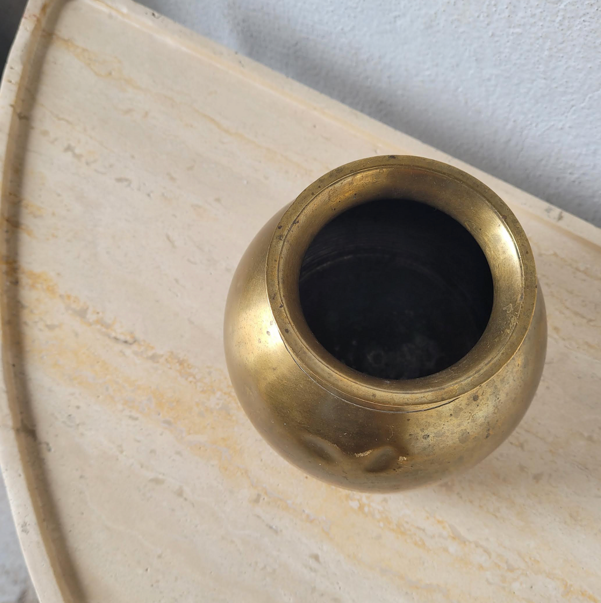 Heavy Brass Water Pot