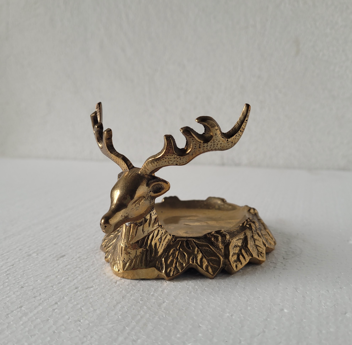 Brass Stag Dish