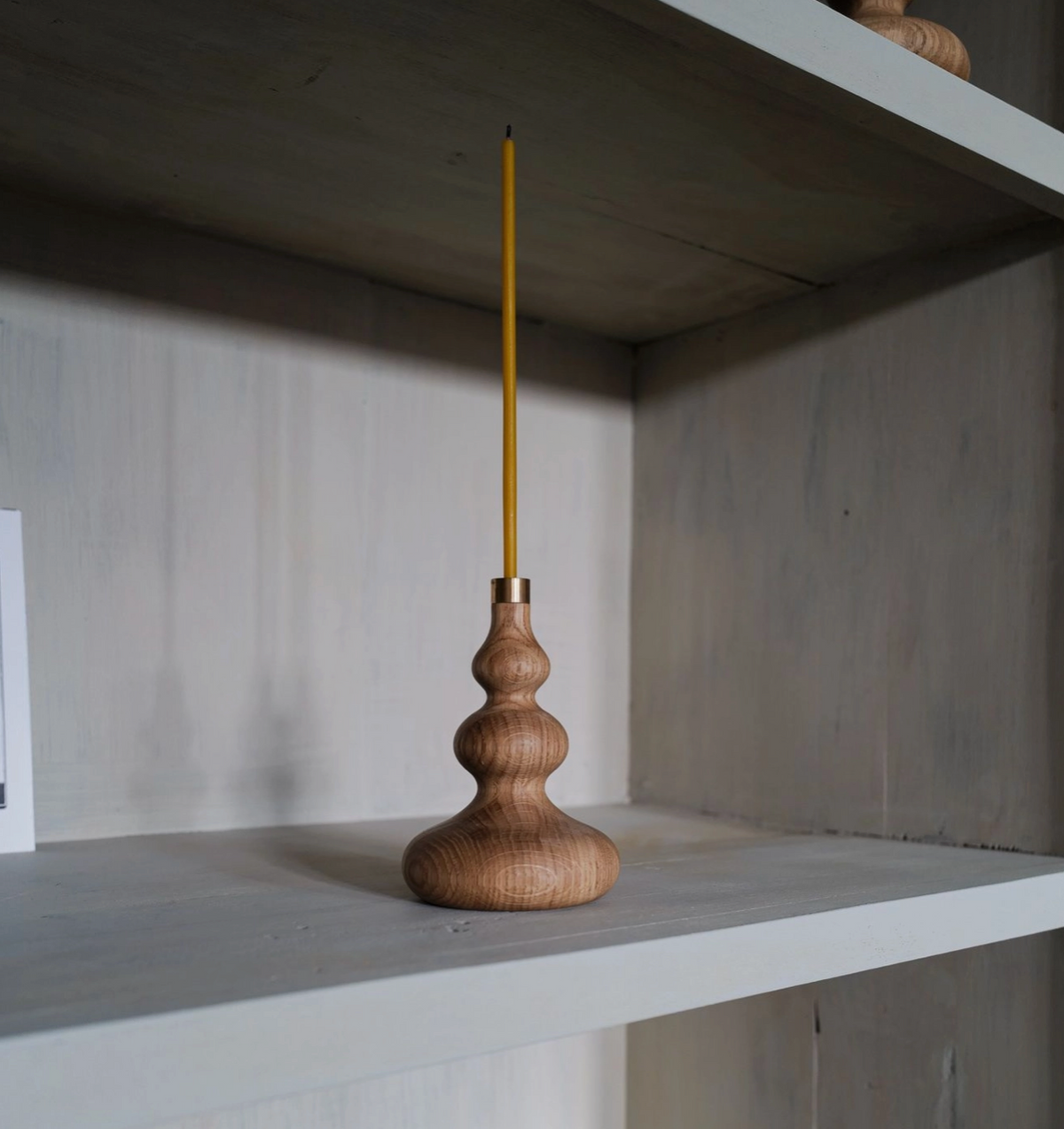 Wooden Candle Holder