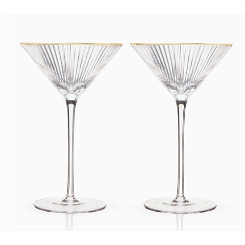 Gold Rim Martini