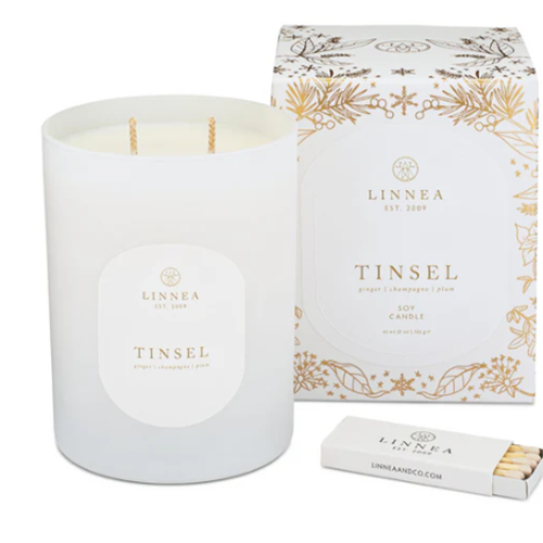 Linnea Soy Candle Tinsel