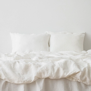 Linen Duvet Off White