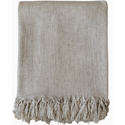 XL Linen Blanket