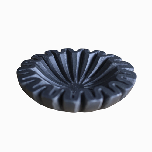 Black Fluted Bowl