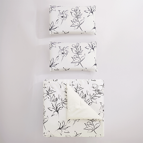 Ink Floral Comforter
