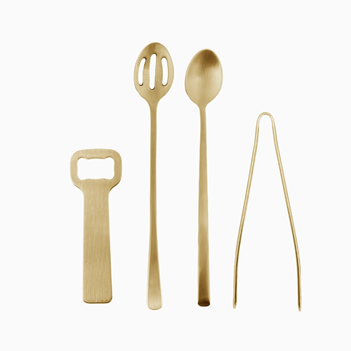 Matte Gold Bar Set