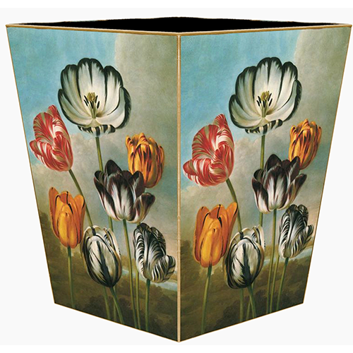 Tulips Wastebasket