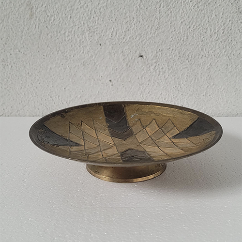 Enamel & Brass Plate