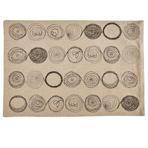 Embroidered Circles