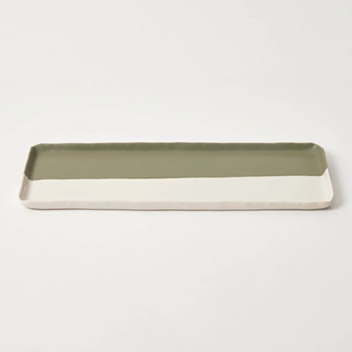 Serving Plate Green