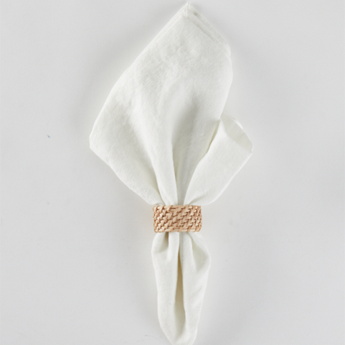 Woven Cane Ring
