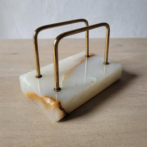Onyx Letter Holder