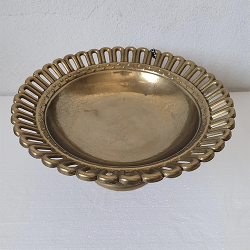 Brass Footed Bowl