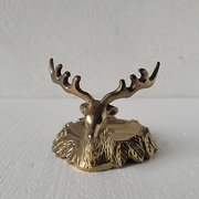 Brass Stag Dish