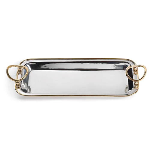 Nickel and Gold Tray