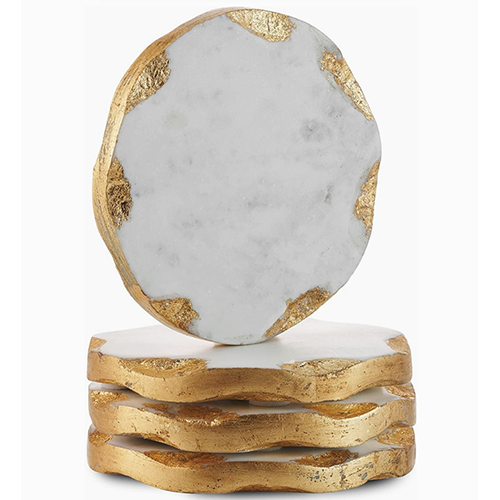 Gold Edge Coasters