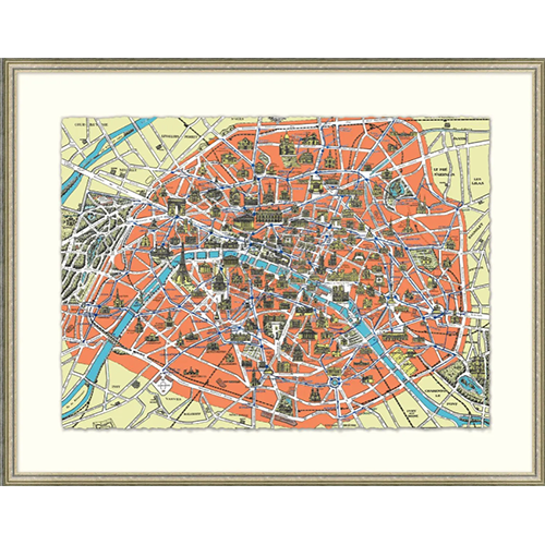 Mod Paris Map