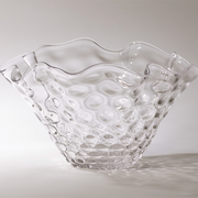Wavy Glass Bowl